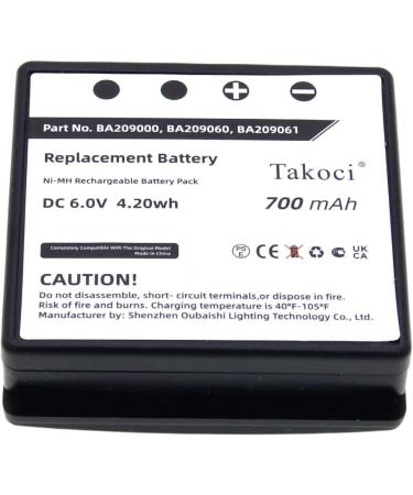 Battery Replacement for HBC Radiomatic FUB9NM Eco Spectrum 1 & 2 Linus 4 & 6 - BA209000 BA209060 BA209061 700mAh - International Shipping Available - Buy Online on GoSupps.com