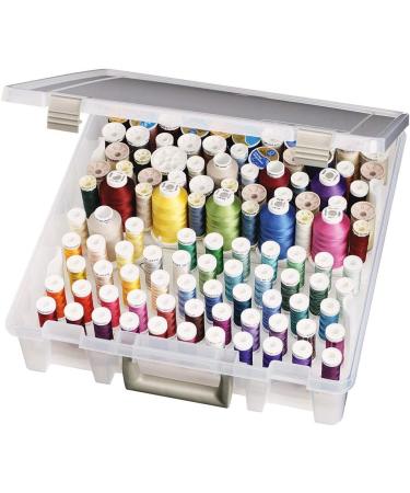 ArtBin 9002AB Super Satchel Thread Box - Portable Craft & Sewing Organizer with Thread Tray - Buy Online on GoSupps.com