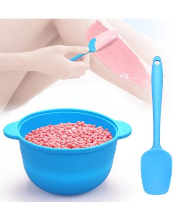 Spare Silicone Bowl & Spatula Kit for Wax Warmer - Nonstick, Easy Clean, Reusable Accessories for Hair Removal Waxing - Buy Online on GoSupps.com