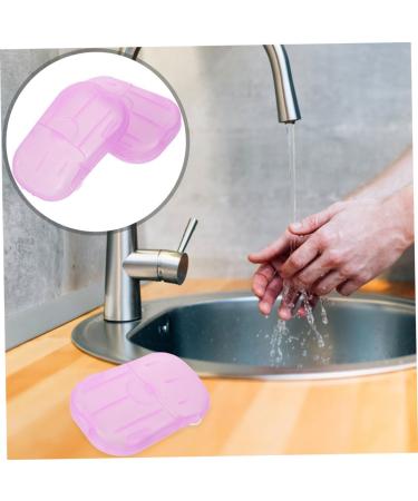 Milisten Portable Travel Soap - 15 Boxes of Violet Soap Slices | International Shipping - Buy Online on GoSupps.com