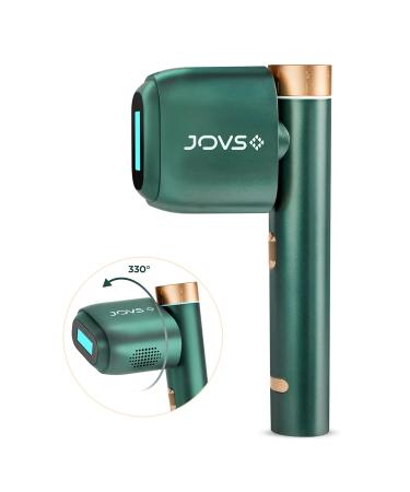 JOVS Venus Pro   IPL Hair Removal for Woman & Man 330  Rotation Head Sapphire Cooling Unlimited Flashes Hair Removal Device at Home Use Safe for Whole Body Painless  FDA Cleared - Emerald