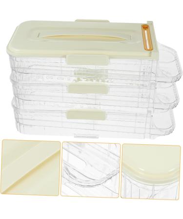 Mikikit Egg Holder Egg Refrigerator Organizers and Storage Double Row Tray Egg Container - Buy Online on GoSupps.com