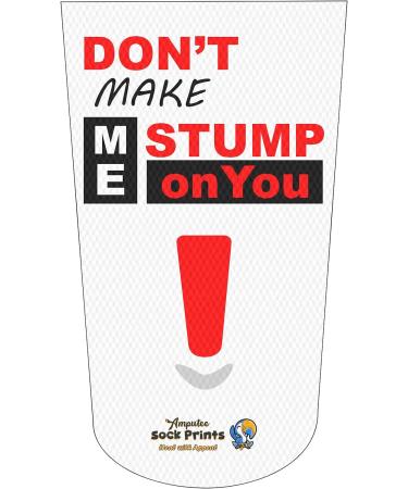 Heal with Appeal Amputee Stump Sock - 3Ply Stump Sock - Don't Make Me Stump on You - Buy Online on GoSupps.com