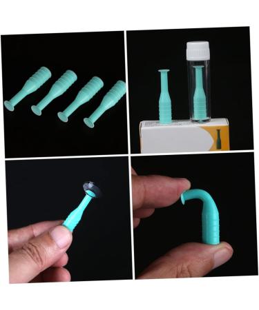 ULTECHNOVO 6pcs Contact Lens Suction Stick Contacts Removal Tool Hard Inserter Contact Lense Remover Tool Contact Lense Suction Stick Plunger Lenses Cup Abs Glasses Case Green 5x0.8x0.8cm - Buy Online on GoSupps.com