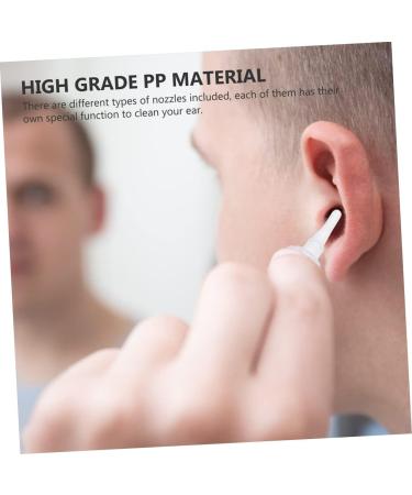 Gogogmee 10pcs Disposable Ear Washer Tips for Ear Cleaning Easy to Use and Store - Buy Online on GoSupps.com