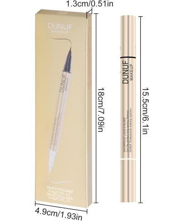 Eyeliner Long Wearing Waterproof Liquid Eyeliner Quick-Drying Sweatproof Eye Makeup For Daily Use Prom Nights Costume Shows Halloween Rowces - Buy Online on GoSupps.com