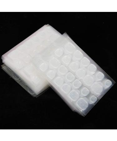 50 Sheets Double Sided Adhesive Tabs - Transparent Gel Nail Tape for Strong Adhesion & Nail Art | International Shipping Available - Buy Online on GoSupps.com