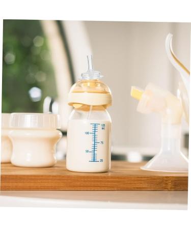 Durable 4-Piece Silicone Straw Set for Baby Bottles | Long-lasting Milk Cup Straws & Suckers - International Shipping Available - Buy Online on GoSupps.com