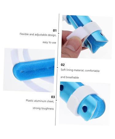 FRCOLOR 3pcs Finger Splint Metal Bracket - Breathable Aluminum Alloy Finger Stabilizer for Broken Finger Support - Buy Online on GoSupps.com