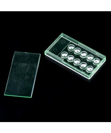 Dental Crystal 10pcs 2mm Tooth Ornaments Kit with Plastic Box - White Tooth Jewelry Gems for DIY Nail and Teeth Decoration - Buy Online on GoSupps.com