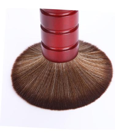 DOITOOL Neck Dust Brush Face Cleaner Brush Hair Sweep Hairbrush Barber Neck Brush Barber Face Brush Barber Tool Duster Fiber Hair Brush Red Broken Hair Wooden Handle Brush Bamboo - Buy Online on GoSupps.com