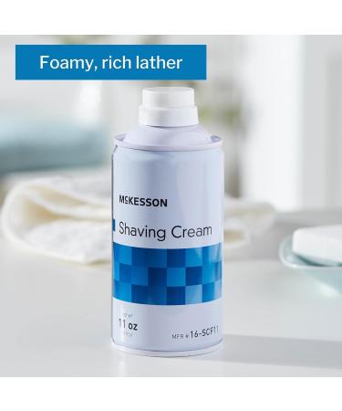 McKesson Foamy Lavender Shave Cream 11 oz 12 Count - Men and Women - Pack of 12 - Buy Online on GoSupps.com