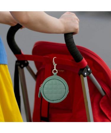 Xuan Shengjia Baby Silicone Pacifier Holder Case - Carabiner Closure Nipple Bag for Strollers | Durable & Travel-Friendly - Buy Online on GoSupps.com