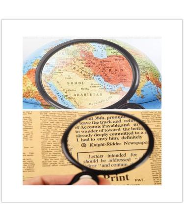 Mini Pocket Glass 10x HD Lens Handheld Portable Folding Magnifier for Old Man Kids Reading Books Newspapers Maps Coins Insects Rocks Made in China - Buy Online on GoSupps.com