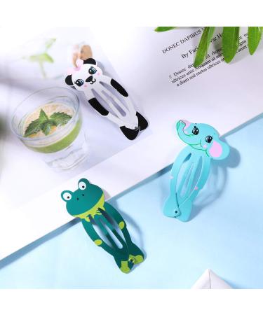 Frcolor Animal Snap Hair Clips | Cute Cartoon Hairpins for Babies Kids & Girls | 34 Pieces International Shipping - Buy Online on GoSupps.com