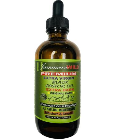 dye dyed Jamaican Wild Black Castor Oil (extra dark 4 oz)