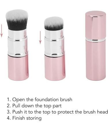 Qukaim Oil Control Roller Oil Absorbing Face Roller Double Head Retractable Portable Oil Control Roller for Facial Skin Care Pink - Buy Online on GoSupps.com