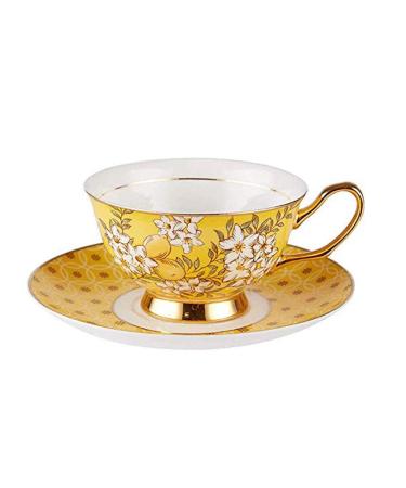 Phnom Penh Stylish Printed Ceramic Coffee Cup and Saucer Stoneware Timpani Cup Breakfast House Kitchen Office