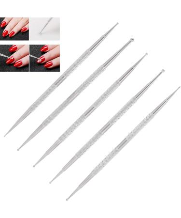 5 Pieces 2 Way Dotting Pen Tool Double Head Nail Art Dotting Pen Dotting Tools Stainless Steel Nail Painting Pen DIY Nail Art Dotting Pen DIY Decoration Dotting Pen - Buy Online on GoSupps.com