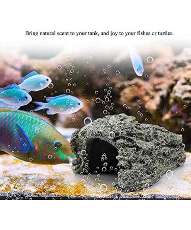 FTVOGUE Fish Basking Cave | Aquarium Turtle & Reptile Hide Habitat Decoration - International Shipping Available - Buy Online on GoSupps.com
