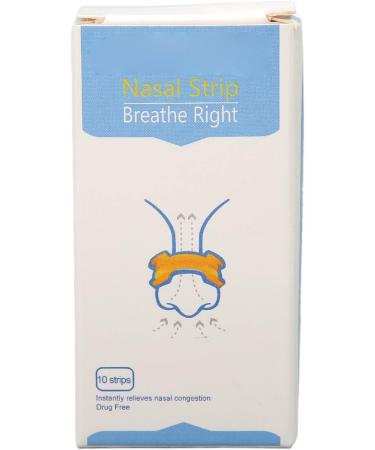 10pcs Nasal Strips: Relieve Congestion, Runny Nose, and Improve Sleep Quality - Buy Online on GoSupps.com
