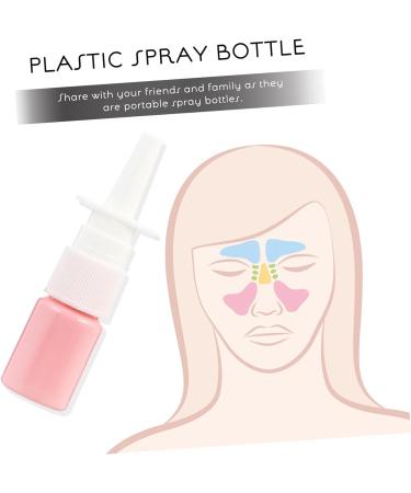 COOPHYA 50Pcs Refillable Nasal Spray Bottle Set - Green Plastic, Pump Type, Cosmetic Nose Spray Bottle - Buy Online on GoSupps.com