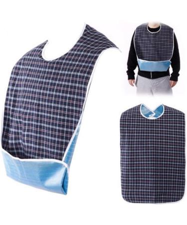 Bibs gLoaSublim Waterproof Old People Meal Eating Drinking Bib Protector Disability Aid Apron - Red - Buy Online on GoSupps.com