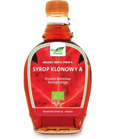 Maple syrup and organic 250 ml BIO PLANET - Buy Online on GoSupps.com