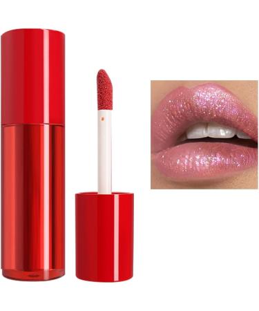  Chaies Lip powder powder lip gloss glittery matte lipstick | Matte lip gloss for outdoor shopping performance glossy lipstick makeup - Buy Online on GoSupps.com