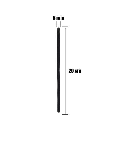 Charlotte 30Pcs Thin Elastic Headbands Sweatband for Men and Women - Hair Flat Narrow Headwrap (5mm Brown Mix) - Buy Online on GoSupps.com