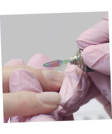 Beatifufu Cuticle Pusher Manicure Art Drill Bits Nail Art Polishing Tools Drill Bits for Nails Nail Art Drill Bits Nail Bits for Women Manicure Nail Bits Plastic Accessories Acrylic Women's 5.4x1.2cm Colorful - Buy Online on GoSupps.com