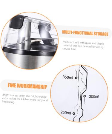 Zerodeko 3 Pcs Oil Can Condiment Container Bottle Stainless Steel Containers Olive Oil Dispenser Automatic Oil Container Olive Oil Bottle Seasoning Bottle Refueling Bottle Glass Leakproof 22X7CMx3pcs Blackx3pcs - Buy Online on GoSupps.com
