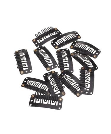 Metallic U-Shape Wig Clips for Hair Extensions | Durable Snap-Comb Hair Part DIY | 12-Tired Rubber Materials - Buy Online on GoSupps.com