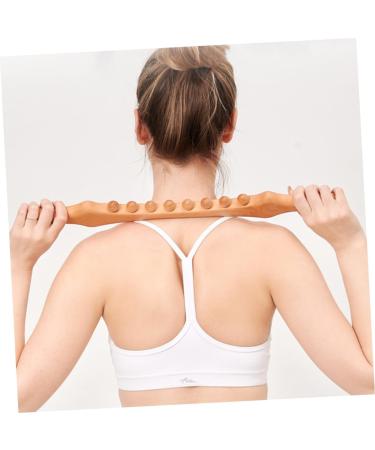 Hapinary Massage Tools | Gua Sha Trigger Stick for Back & Foot | Chinese Lipstick Massage & Wood Stick for Trigger Points - Buy Online on GoSupps.com