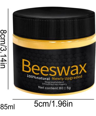 Wood Floor Wax - Wood Beeswax For Furniture | Wood Beeswax Polish For Furniture Natural Wood | Wood Furniture Wax Polish | Environmentally Friendly Outdoor Wood Floor Repair Maintenance Wax - Buy Online on GoSupps.com