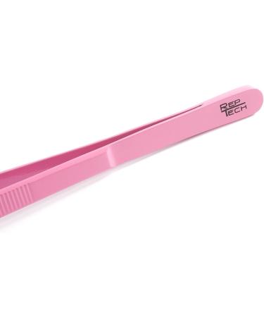 RepTech Pink Stainless Steel Tweezers - 30cm Angled Cost-Effective & Durable for Precision Crafting - Buy Online on GoSupps.com