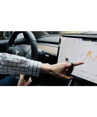 COLMO Tesla Smart Ring Tesla Key Ring Accessories Key Card Model Y Key Fob Replacement Ceramic RFID Smart Ring for Man and Woman Tesla Model 3 Accessories Fast Delivery (US9  Black Nologo-7mm) 7mmUS9NoLogo - Buy Online on GoSupps.com