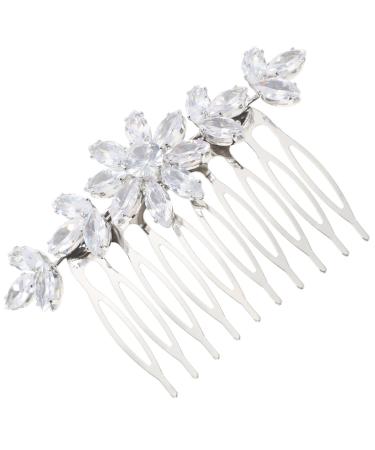 Ipetboom Bangs Comb Tiara Womens Accessories Bridal Hair Pin Bridesmaid Hair Accessories Bridal Hair Accessories Bridal Hair Combs for Wedding Hair Combs for Women Accessories Decorate