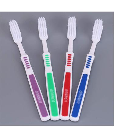 Buy Clean Hard Bristle Toothbrush Set - 10 Travel Brushes with Portable Packaging for Men & Women - Buy Online on GoSupps.com