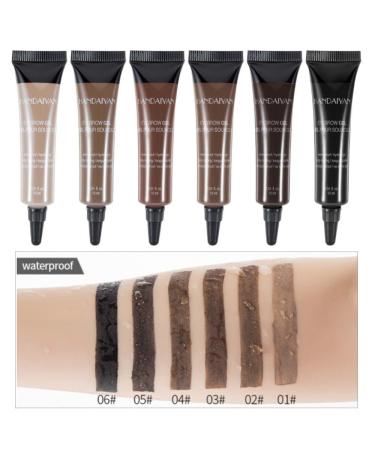 Professional Eyebrow Interlocking Cream with Brush | Water-Density Gel for Perfect Tinge | International Shipping Available - Buy Online on GoSupps.com