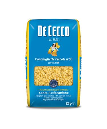 De Cecco De Cecco - Small Rabbits of Durable Wheat Semola Pasta - 6 Pieces of 500 g 3 kg