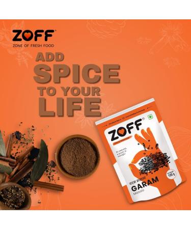 Zoff Pure & Natural Indian Spice Kit | Set of 6 Indian Spices Specially Combined for Princely Dishes like Shahi Biryani Chaat Kitchen King Chhole or Pavbhaji Masala - Buy Online on GoSupps.com