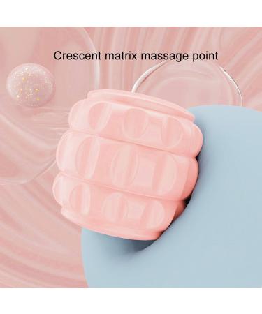 Aonyaybm Muscle Massage Device - 15 Wheels Pink Circular Leg & Body Massager Multi-Purpose Hand Roller for Legs Calf & Neck Relief - Buy Online on GoSupps.com