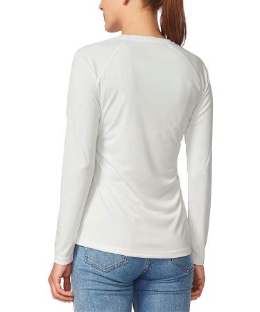 BALEAF Women's UPF50+ Sun Protection Long Sleeve Shirt - Medium, White - Buy Online on GoSupps.com