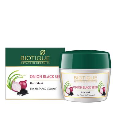 Biotique Onion Black Seed Hair Mask Ideal for Hair Fall Control 175g
