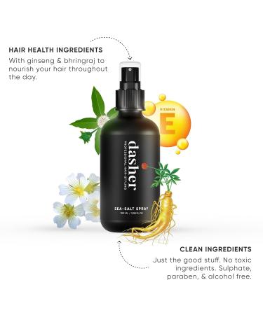 Sea Salt Hair Spray 3.38 Fl Oz Frozz Hair Volume Texture Smooth Hair With Bhringraj Vitamin E - Buy Online on GoSupps.com
