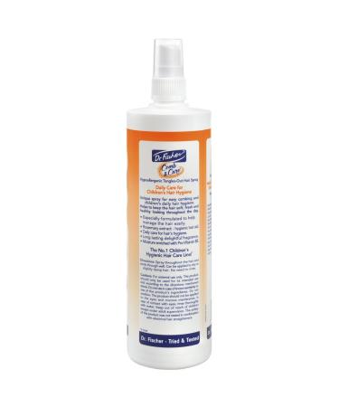 Dr. Fischer Kids & Baby Hair Detangler Spray Leave-In Conditioner with Rosemary 11.5 fl.oz - Frizz Free Tangle Tamer for Conditioning, Detangling, and Curl Defining (Pack of 1) - Buy Online on GoSupps.com