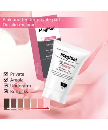  MagiSel Dark Spot Corrector Intimate Moisturizing and Soothing Gel with Hyaluronic Acid 50g Skin Lightening Cream Beauty Private Part Whitening Brightening Lightening Cream for Feminine Care Underarms and Knees - Buy Online on GoSupps.com
