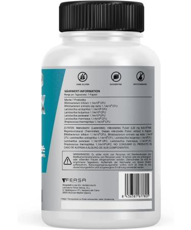 Healthy Fusion Probiotic 60 Billion KBE | Broad Spectrum Formula | Immune Support | 120 Microver Capsules - Buy Online on GoSupps.com