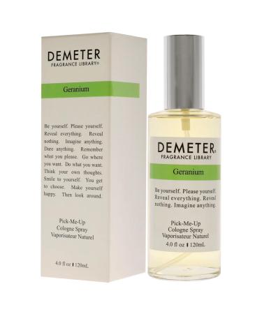 DEMETER Geranium Cologne Spray for Women 4 Ounce (Pack of 4) 1 Fl Oz (Pack of 4) - Buy Online on GoSupps.com